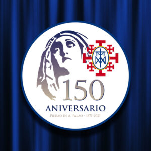 Emblema conmemorativo del 150 aniversario de nuestra imagen titular