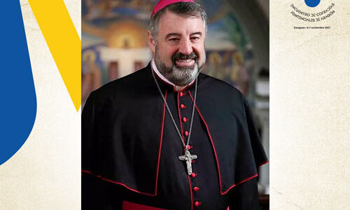 Charla del Arzobispo Carlos Escribano Subías en el  XV Encuentro de Cofradías Penitenciales de Aragón