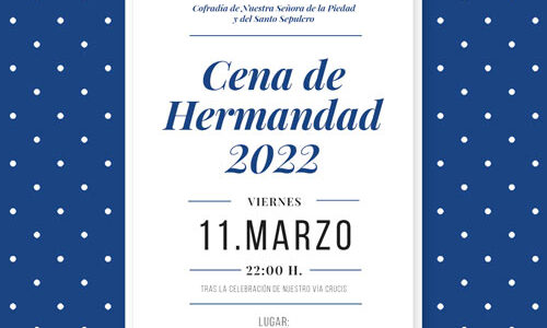 Cena de Hermandad 2022